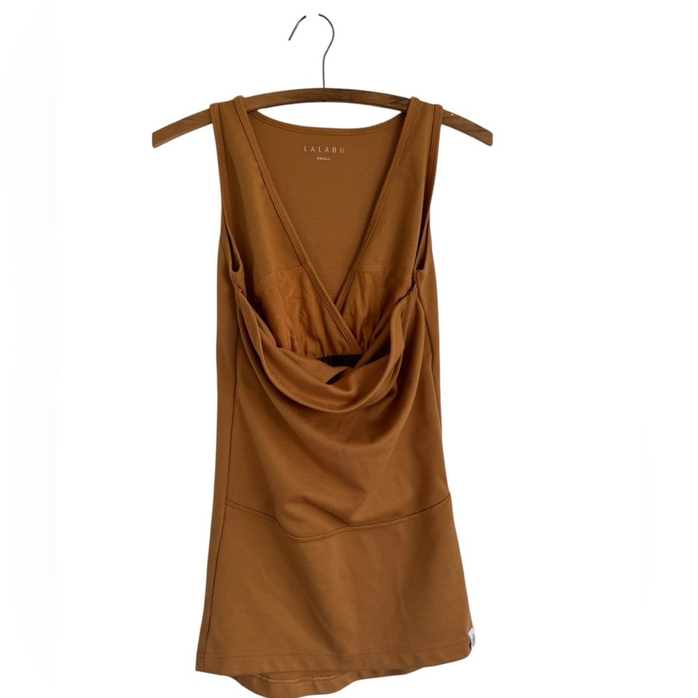 Lalabu Soothe Shirt Baby Wearing Tank Top Camel Women’s Size Small